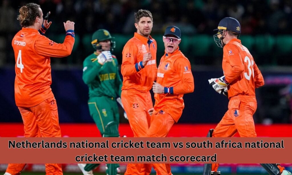 Netherlands National Cricket Team vs South Africa National Cricket Team Match Scorecard